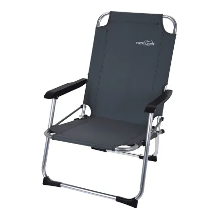 Chaise Pliante Aluminium Grise PROBUILDER | Légère & Durable