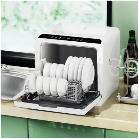 Mini Lave-Vaisselle Compact Incasa 840W 220V | Sans Arrivée d'Eau Camping-Car