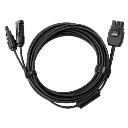 cã¢ble solaire pour chargeur alternateur plus 1000w (12awg, 5m) ecoflow - ecoflow