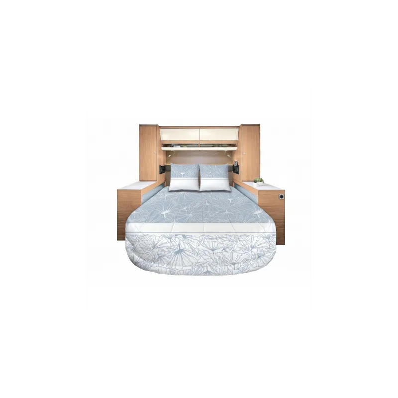 prêt à dormir all seasons lyocell et percale FLORA 120/130 x 190 cm - incasa