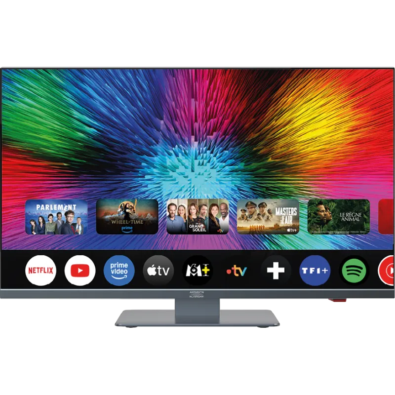 smart tv 24'' google qled antarion - antarion orange