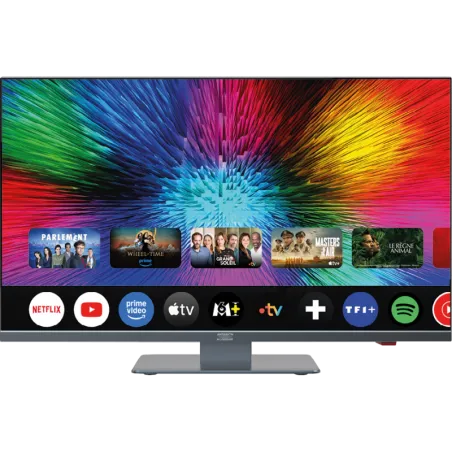 smart tv 24'' google qled antarion - antarion orange