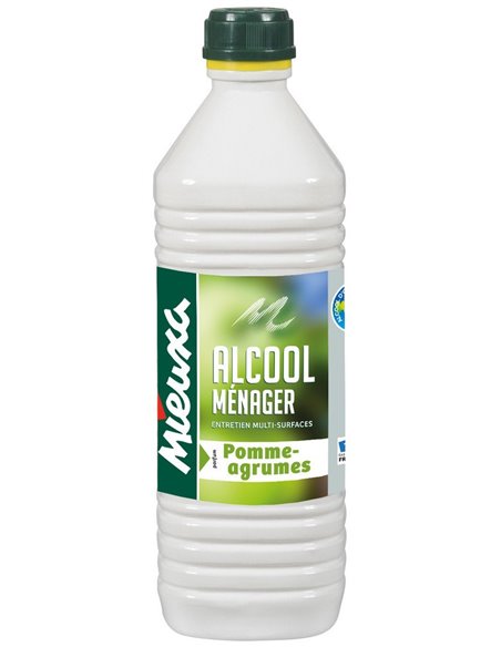 Alcool Menager Pomme/Agrume 1 Litre - MIEUXA - Equipe Ton camping-car - 3256630037115