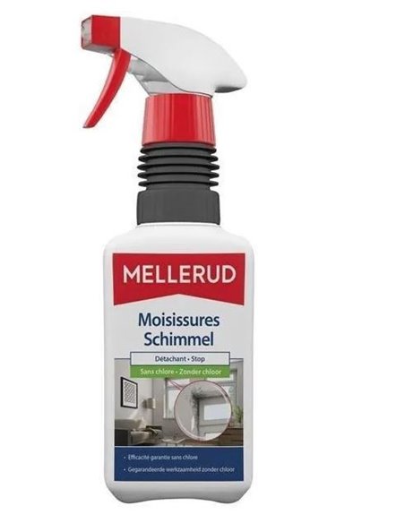 Traitement Détachant anti moisissures sans chlore 0.5 litres en pulvérisateur - MELLERUD - Equipe Ton camping-car