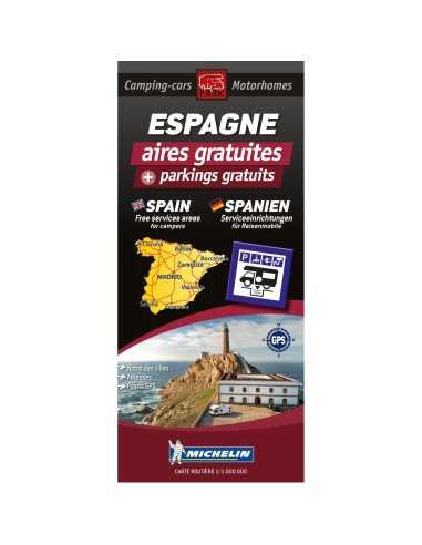 carte routière aires gratuites espagne - trailer's park - 9782919004294 - Trailer's Park - 1102