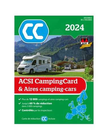 guide campingcard & aires camping-cars 2024 français - acsi - 9789493182660 - ACSI - 1233