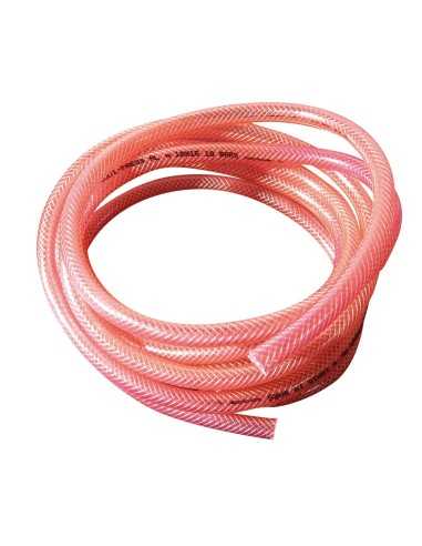 tuyau souple pvc armé diam. intérieur 10 mm / 2 m rouge -  - Générique - 27101