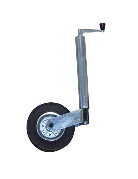 roue jockey télescopique fût diam. 48 mm. roue tôlée - optima -  - OPTIMA - 44825