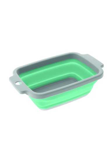 plat rectangle rétractable grand modèle vert - incasa - 3700628252788 - INCASA - 82123