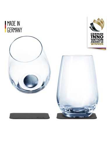 lot de 2 verres en cristal magnétiques - silwy - 4260439970190 - Silwy - 83709