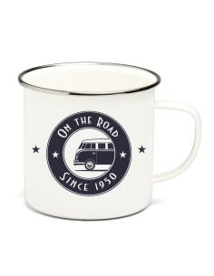 mugs émaillés on the road - vw collection -  - VW Collection - 84368