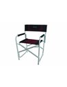 Fauteuil Director Noir/Rouge - MIDLAND - Equipe Ton camping-car - 3700628245957