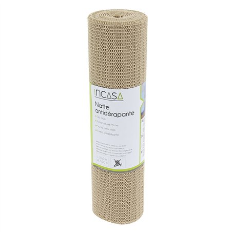 natte antidérapante beige - incasa - INCASA - 3700628202943