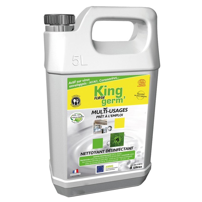 flash germ' multi usages bidon de 5l - king - KING - 3441710219011