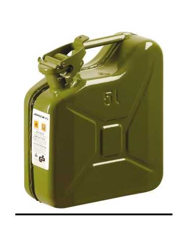 jerrican métal à carburant 5 litres - 3285050003301 - Générique - 104185