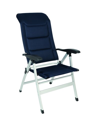 Fauteuil Confort Maxi Mesh bleu nuit - MIDLAND - Equipe Ton camping-car - 3700628246107