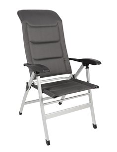 Fauteuil spécial camping Confort Maxi Mesh Gris - MIDLAND - Equipe Ton camping-car - 3700628246114