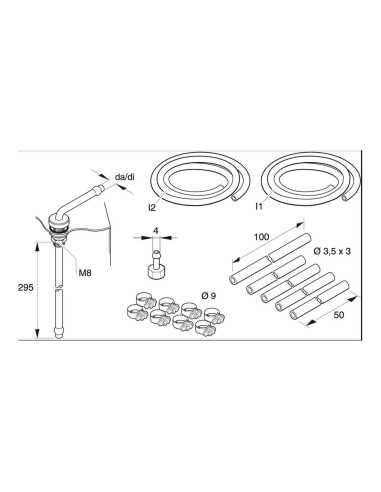 kit carburant kit carburant standard - eberspächer - 4030813506235 - Eberspächer - 321604