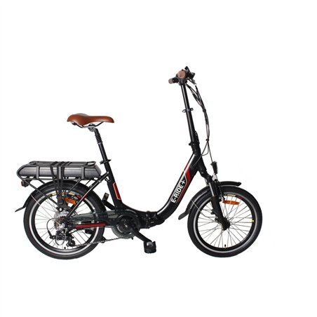 vélo à assistance electrique pliant 20'' 36v 13ah vélo à assistance électrique 20'' pliant 36v 13ah e-ride+ 2017 gris noir - e-s