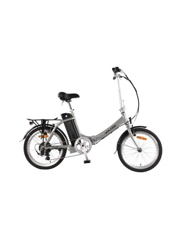 vélo à assistance électrique pliant 20 gris basic - voltee - 3700628251019 - Voltee - 400140BI