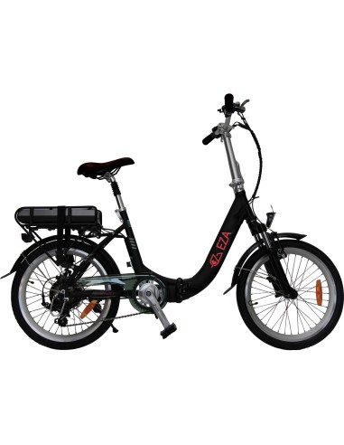 vélo à assistance électrique confort 20'' noir 13ah - eza - 3700628252535 - EZA - 400151BI