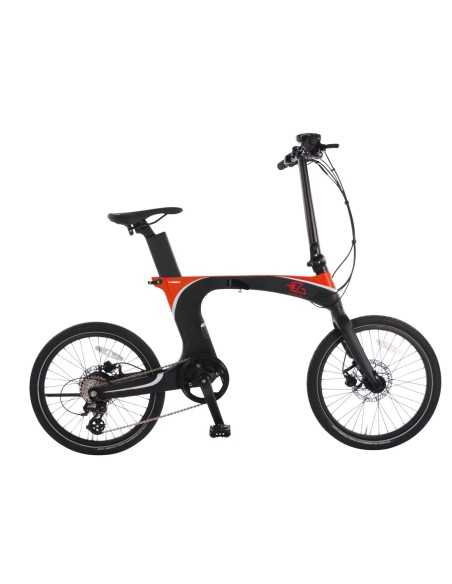 vélo à assistance électrique pliant 20'' carbon - eza - 3700628252566 - EZA - 400154