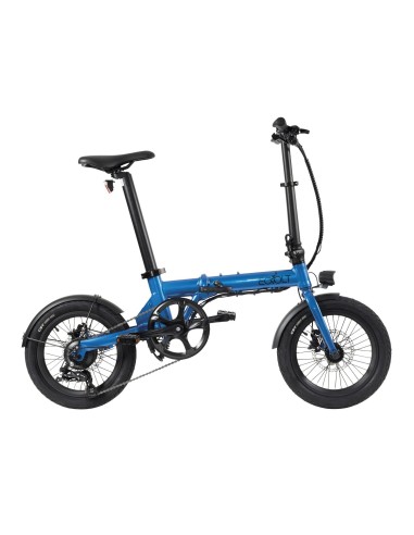 vélo à assistance électrique pliant city 4 speed 16 bleu - eovolt - 7141249703734 - Eovolt - 400314