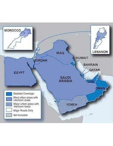 cartographie city navigator afrique du nord et moyen orient - garmin -  - Garmin - 452898