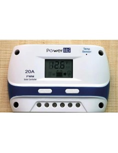 régulateur solaire pwm 20a lcd - powerlib' - 3700628254300 - Powerlib' - 480780B