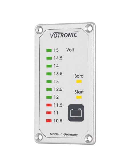 jauge 2 batteries duo akku tester s - votronic - 4250683601063 - Votronic - 490330