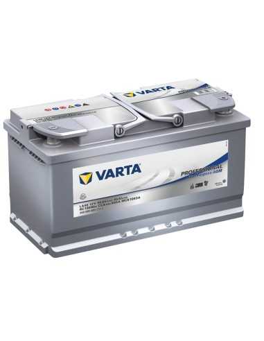 batterie auxiliaire professional agm 95 ampères - varta - 4016987142738 - Varta - 496184