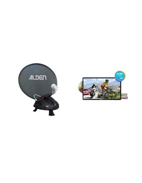 antenne satellite automatique vansat 60 satmatic aio tv 19’’ dvd hd - alden -  - Alden - 571566