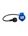 Adaptateur P17 / 230V CEE 1.5m - Antarion - Equipe Ton camping-car - 3700282205946