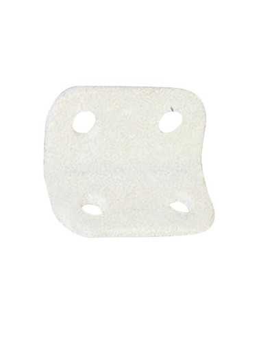 charnière plate nylon sans axe 40 x 40 mm blanche - 3700628237976 - Générique - 632001