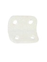 charnière plate nylon sans axe 40 x 40 mm blanche - 3700628237976 - Générique - 632001