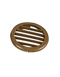 grilles de ventilation rondes à clipser marron -  - Générique - 651138