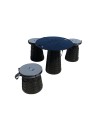 pack mini max : 4 tabourets + 1 plateau - mini max stool -  - Mini Max stool - 697116