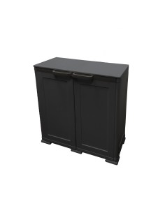 armoire de rangement double avec portes - isabella - 5705886833746 - Isabella - 697119