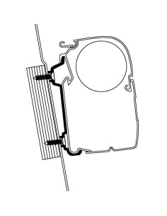 adaptateur de stores ford transit toit surélevé - thule - 5415182004626 - Thule - 730127