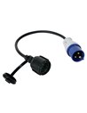 Cable adaptateur avec prise schuko vers fiche cee - Equipe Ton camping-car - 5410329448912