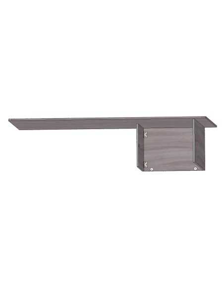 plateau lit 150cm + refend en bois brut - conversion van -  - Conversion Van - 996679B