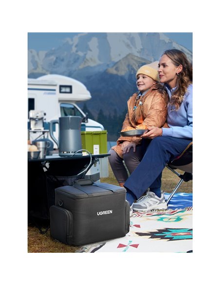 Sacoche de transport étanche pour Power Station GS600 - UGREEN - Equipe Ton camping-car