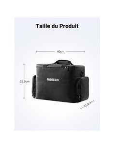 Sacoche de transport étanche pour Power Station GS600 - UGREEN - Equipe Ton camping-car - 6941876212361