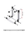 porte-vélos bike lift br-system modèle short rail - br-systems - 5407003740332 - BR-Systems - 972927