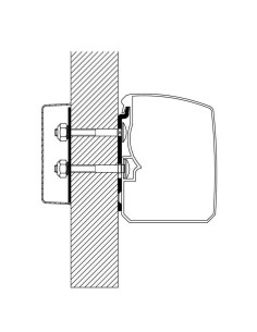 adaptateur omnistor 3200 paroi plane - thule - 5415182056984 - Thule - 730375