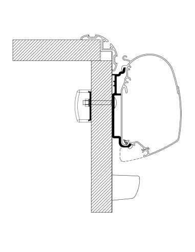 adaptateur pour stores knauss après 2017 (4 pièces) - thule - 5415182048415 - Thule - 730340