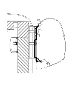 adaptateur de stores carado sunlight (set) - thule - 5415182046329 - Thule - 730309