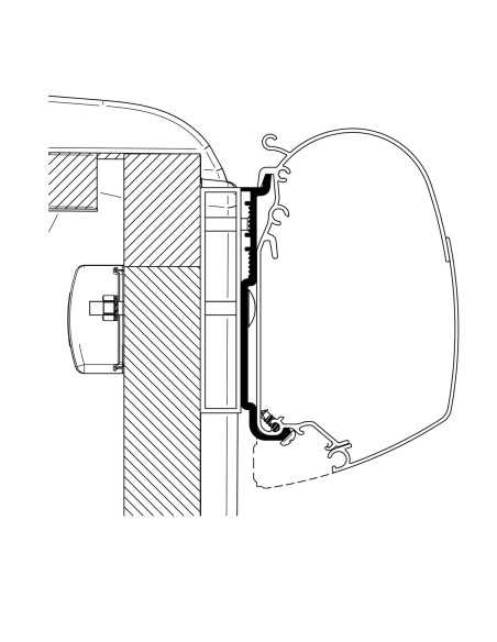 adaptateur de stores carado sunlight (set) - thule - 5415182046329 - Thule - 730309