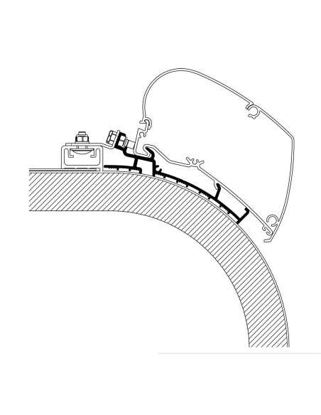 adaptateur de stores rapido distinction 5 m - thule - 5415182046206 - Thule - 730297