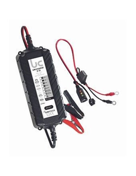 Chargeur De Batterie 6/12v - 4a Pour Batteries 2-120 Ah - UNICHARGE 4.12 - UNITECK - Equipe Ton camping-car